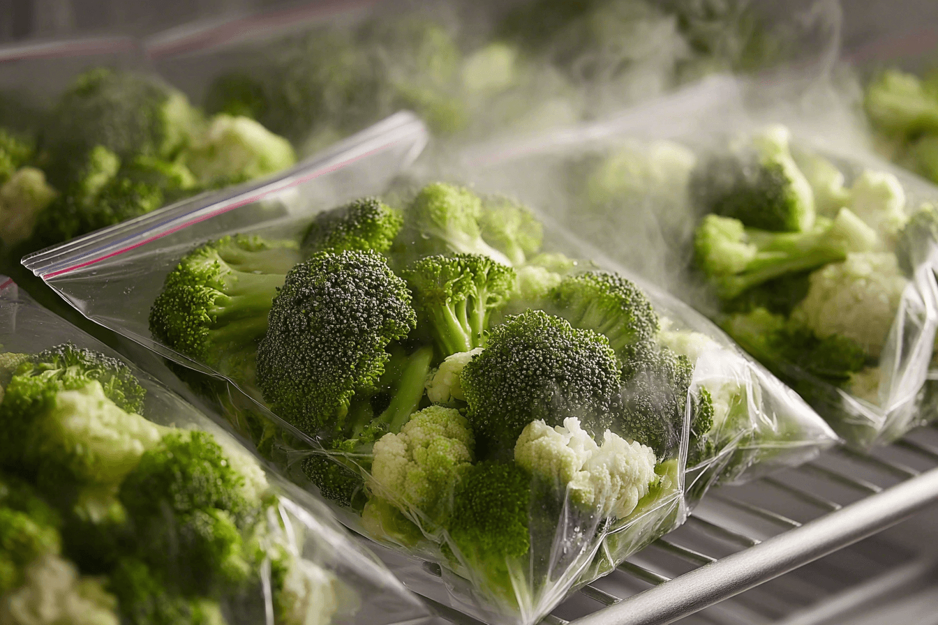 지퍼백에-담겨-냉동실에-있는-브로콜리-이미지