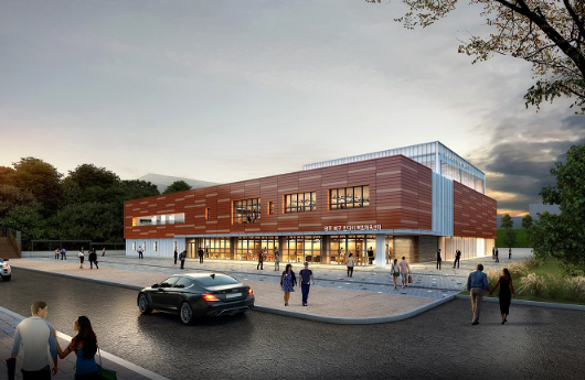 반다비 체육센터 전경 사진