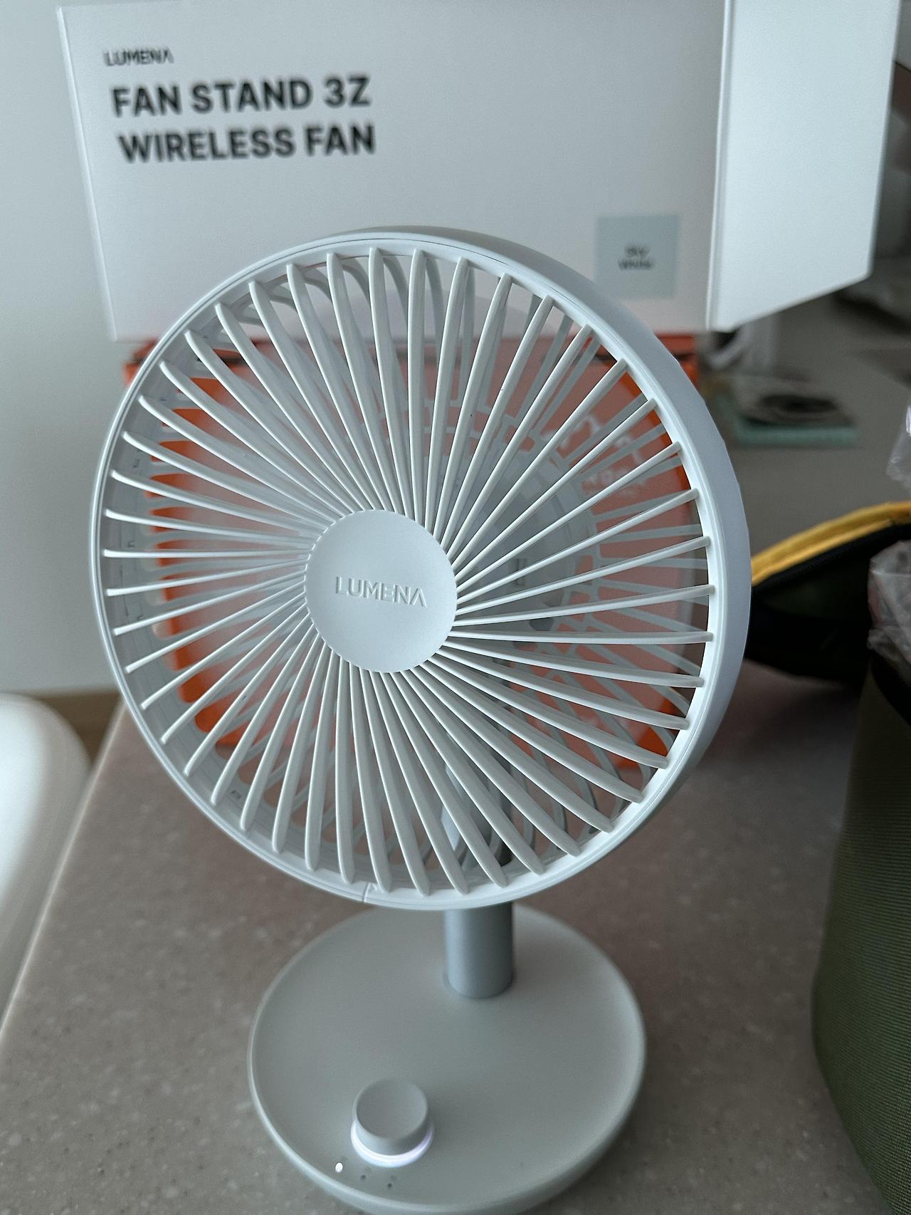 루메나 캠핑용 휴대용 사무실탁상 선풍기 구매후기
