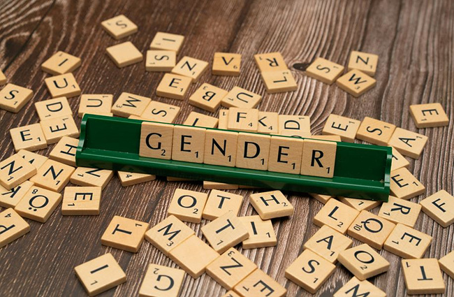 gender 영문 글자 사진