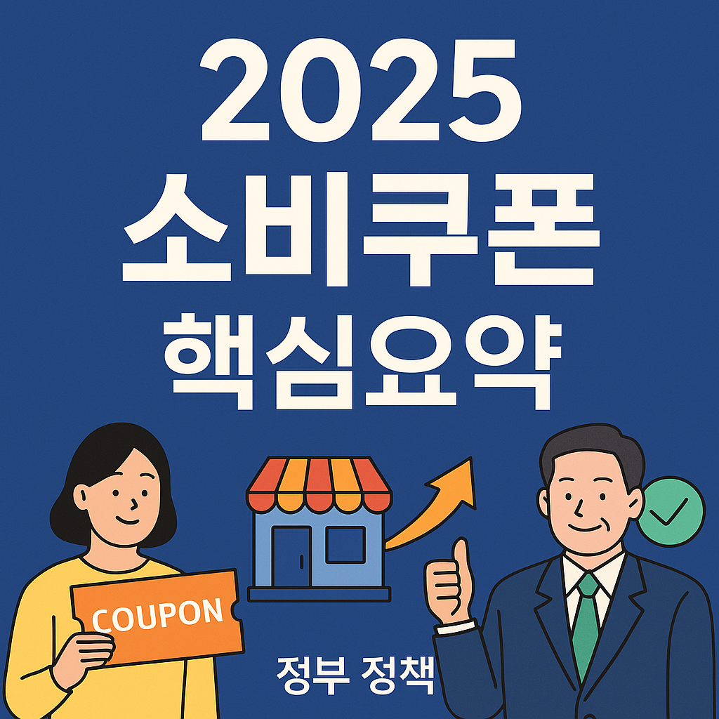 2025년 소비 쿠폰 핵심 요약