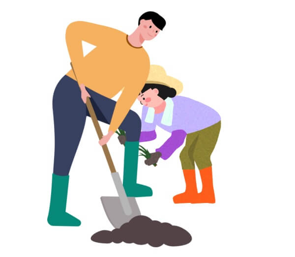 농사일을-하는-사람들