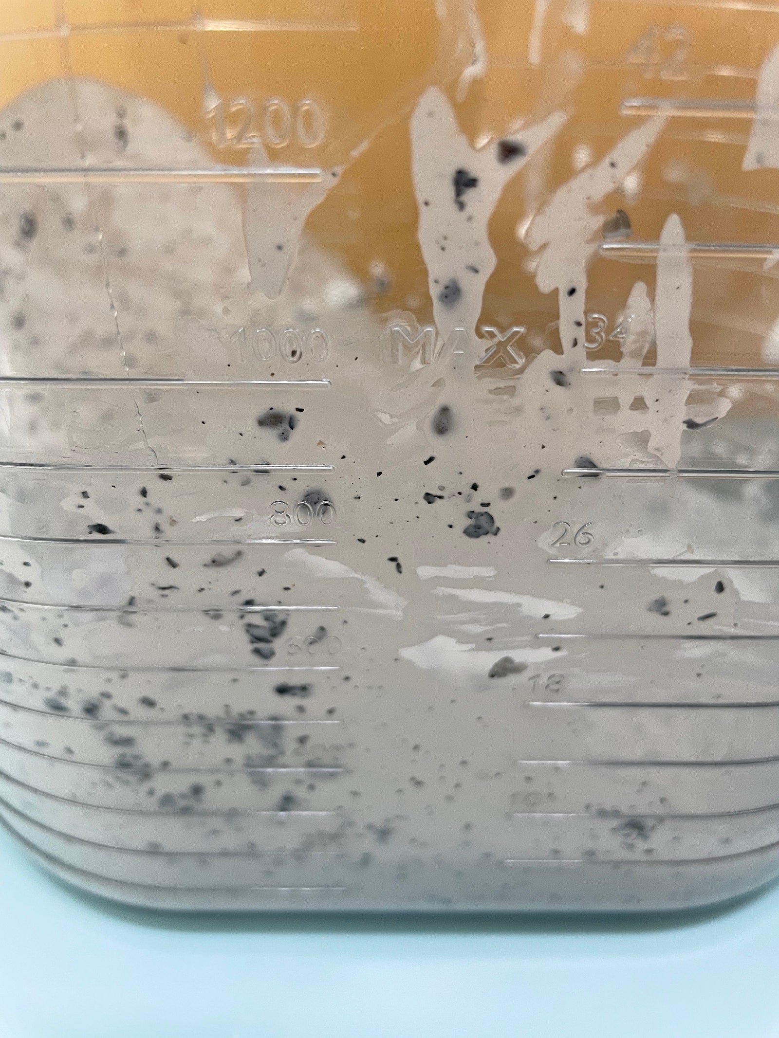 흑임자라떼 만드는법 - 생크림 휘핑