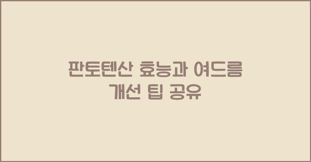 판토텐산