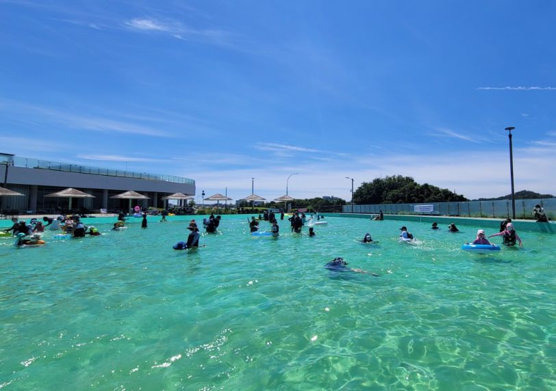 배곧한울공원 해수체험장