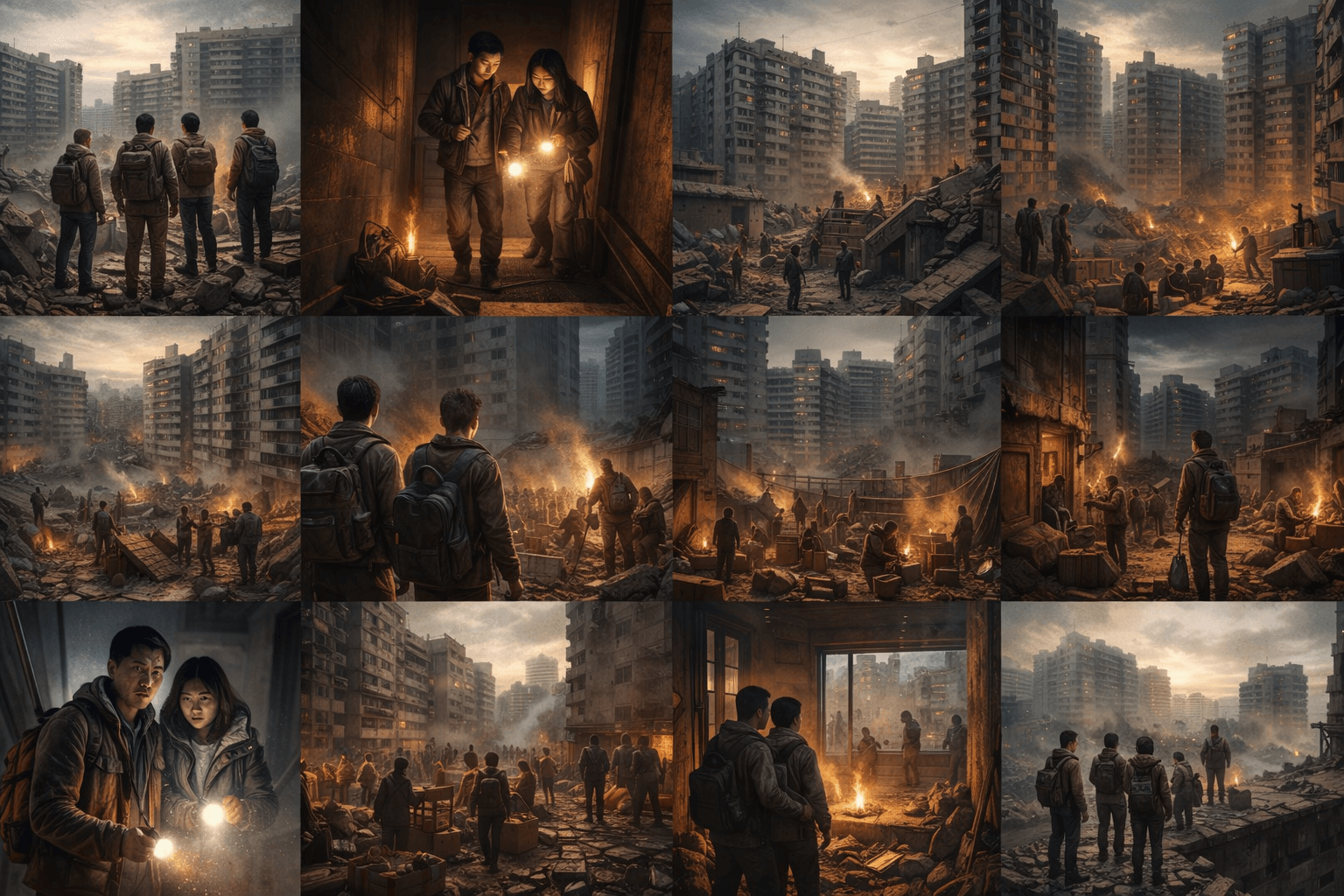 영화 콘크리트 유토피아 포스터