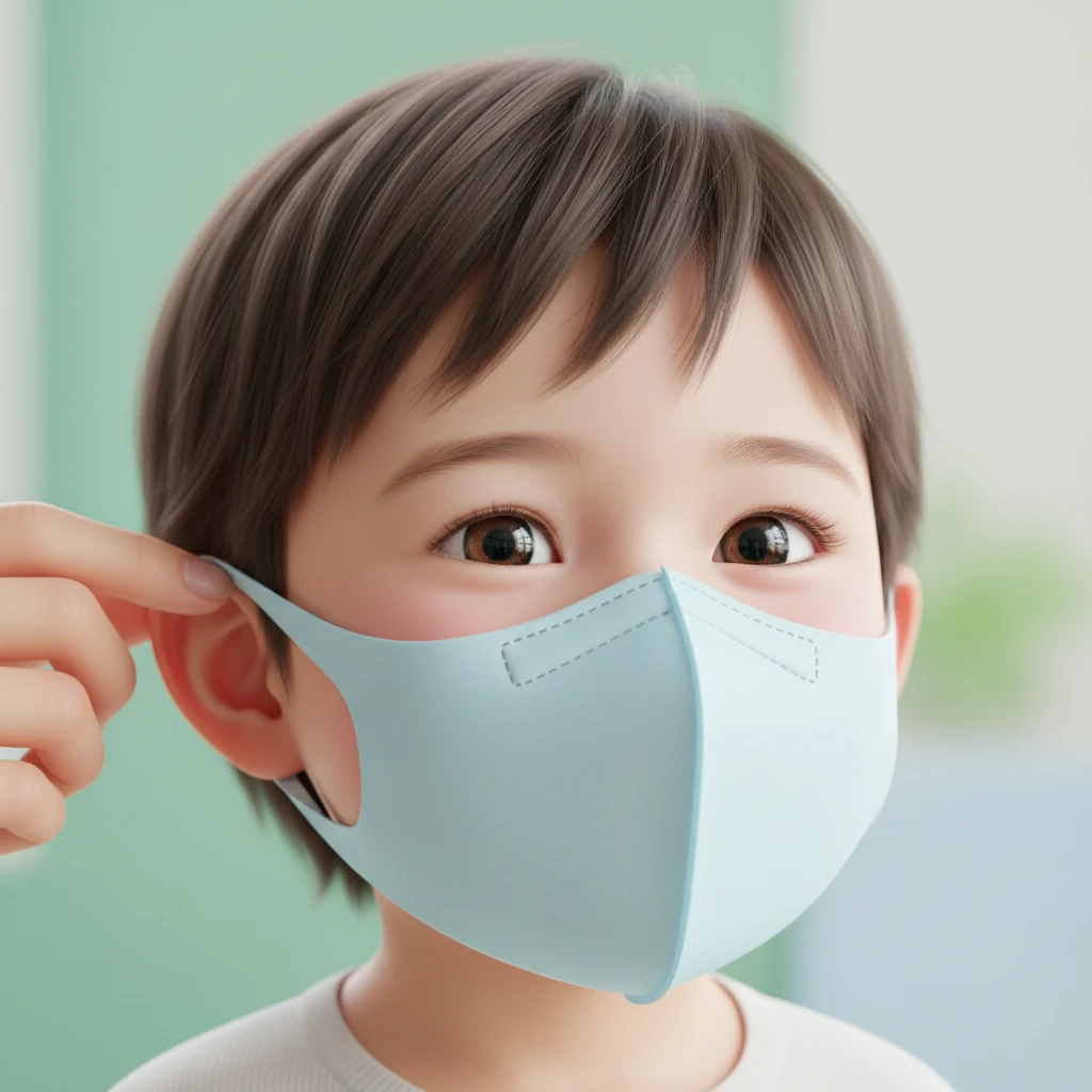 유아용 보건 마스크 KF94 선택법 ..