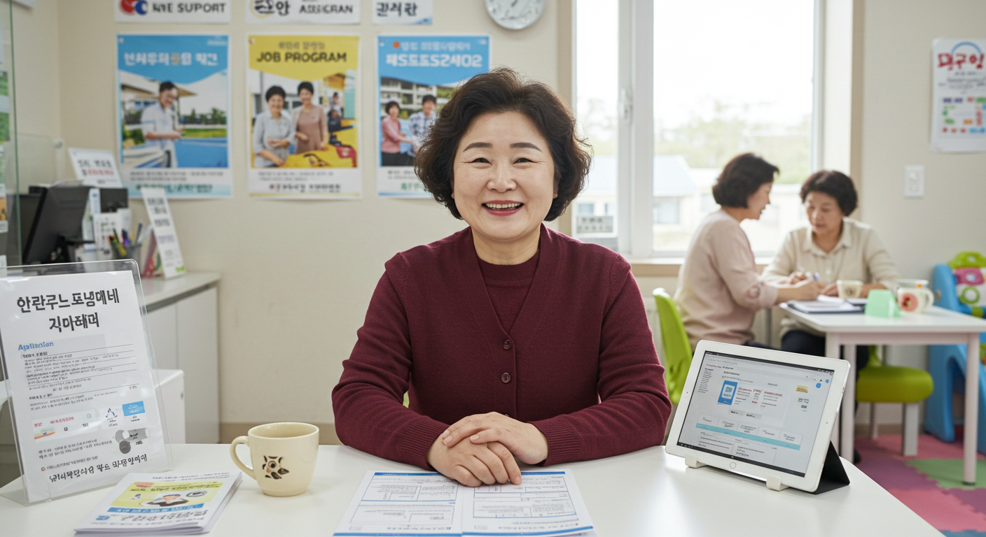 50대 여성 위한 정책 지원금 관련 사진