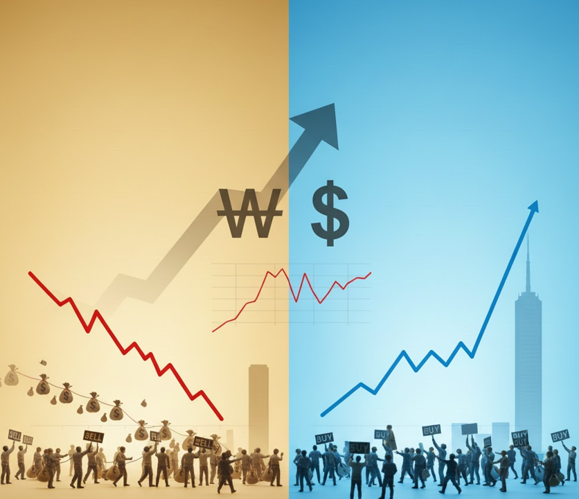 환율과 증시 이미지