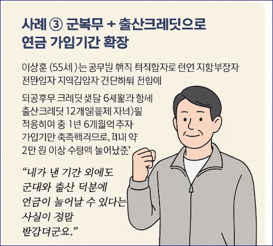 출산크레딧 대상자 신청방법