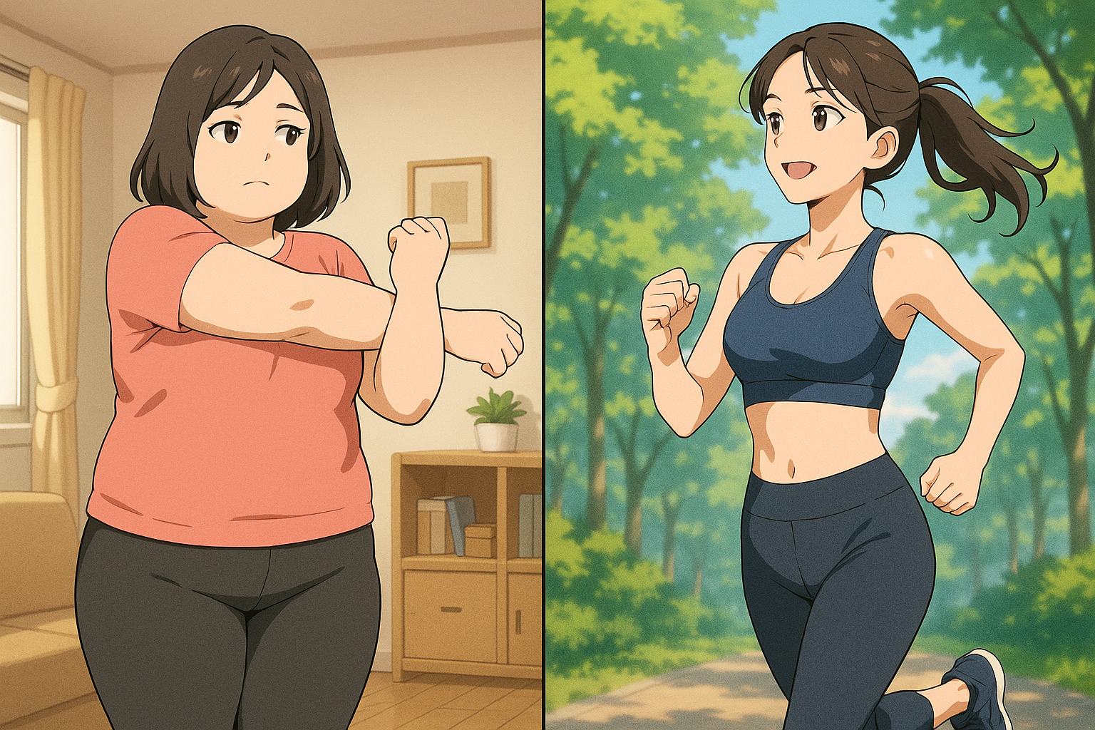 러닝의 다이어트 효과