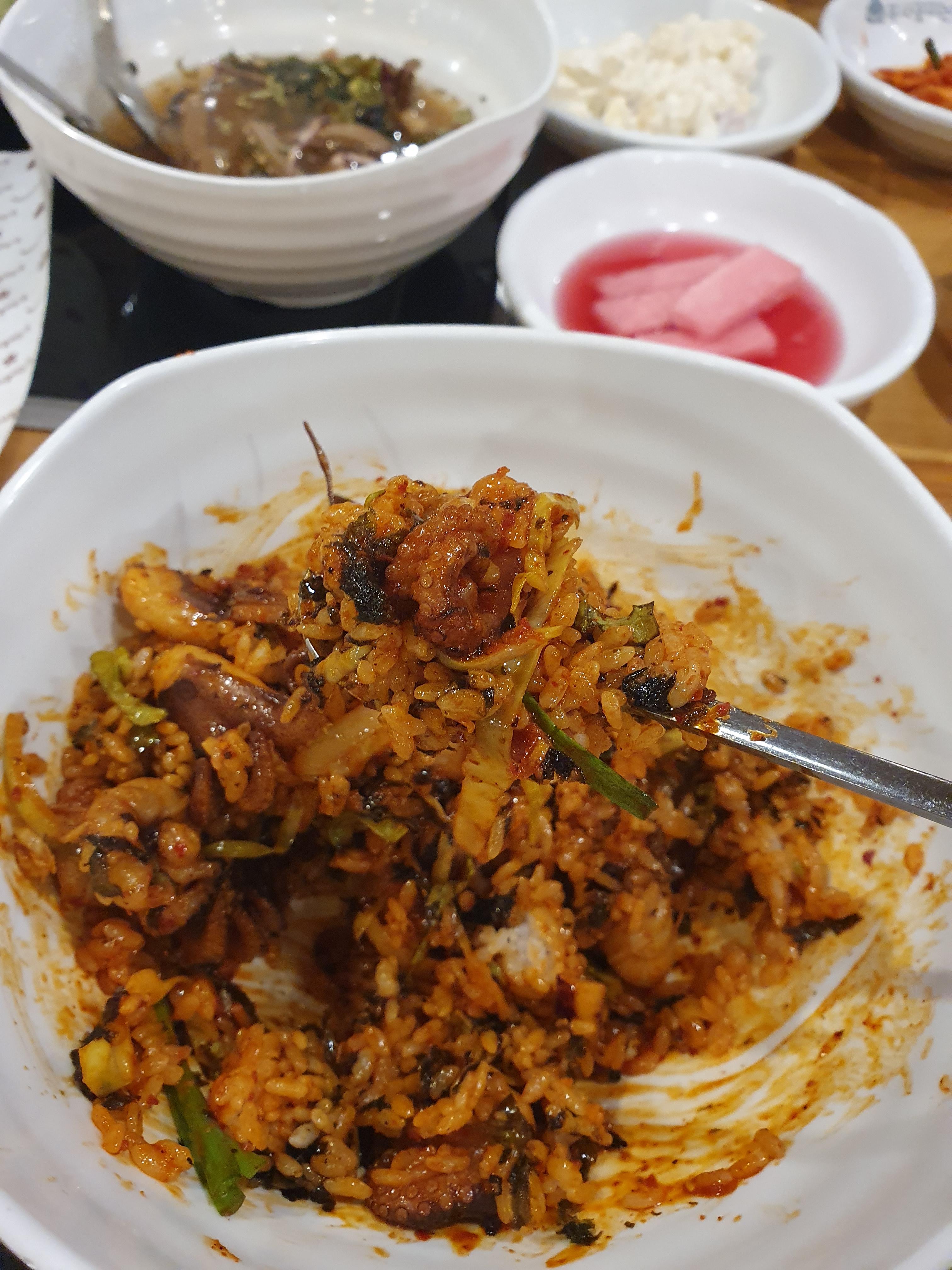 계산동 맛집 복사꽃피는집 쭈꾸미 볶음 비빔밥