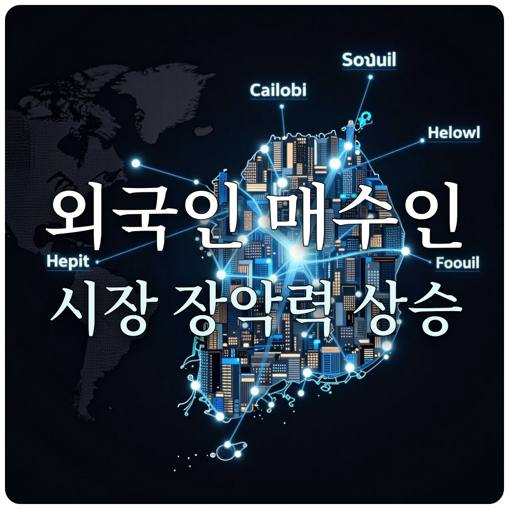 한국 부동산 시장으로 유입되는 글로벌 매수인의 자금 흐름