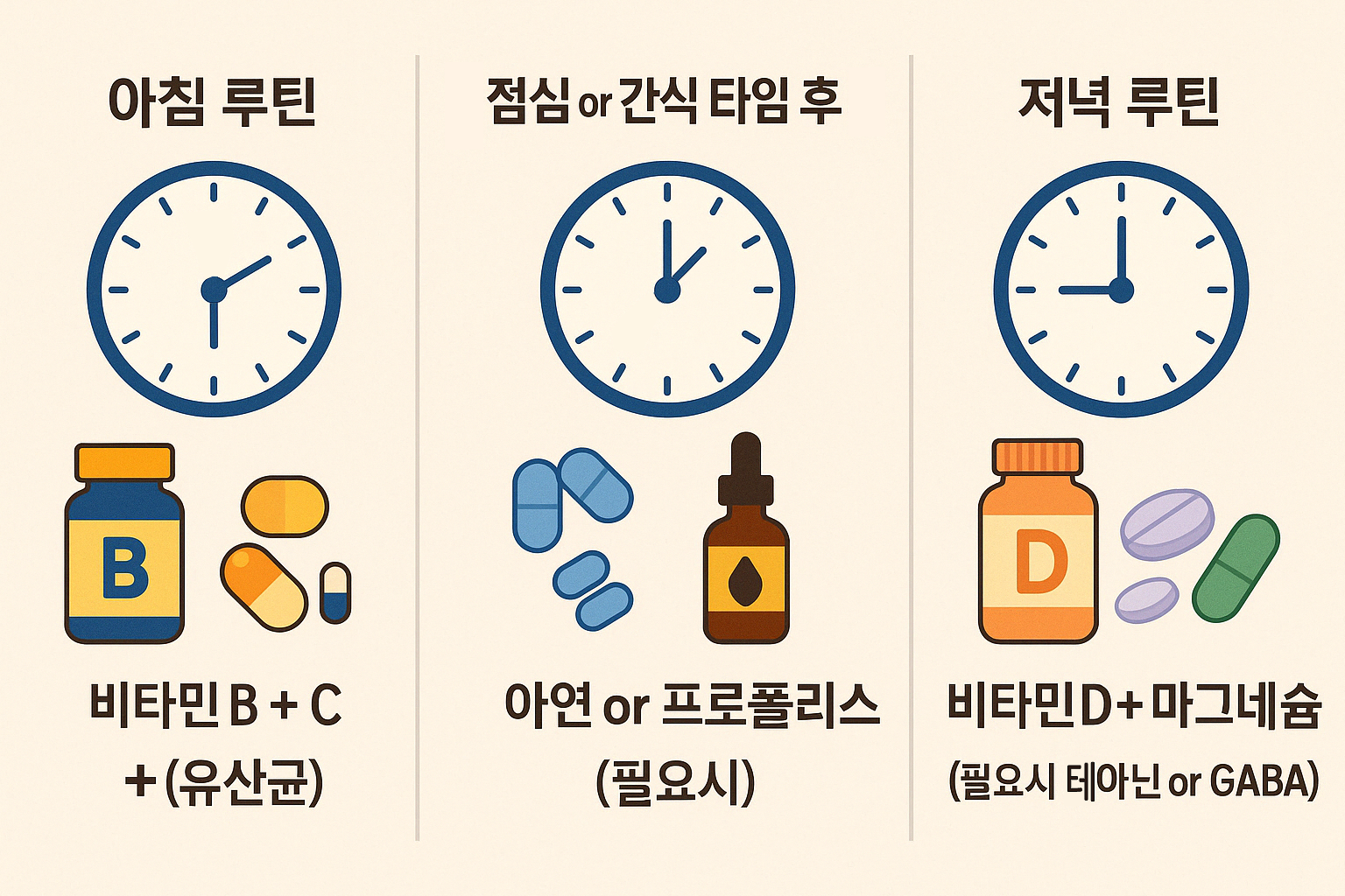 추천 하루 루틴