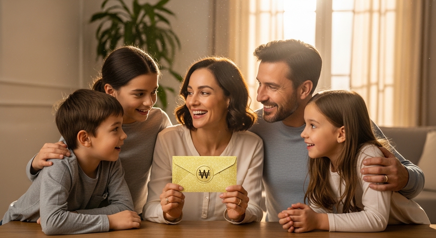 2026년 근로장려금 및 자녀장려금 하반기분 신청과 최대 지급액 혜택을 상징하는 따뜻한 분위기의 이미지