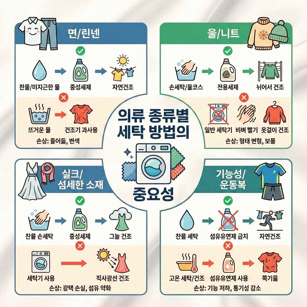 계절 옷 보관 전 세탁 팁 현명하게 준비하기