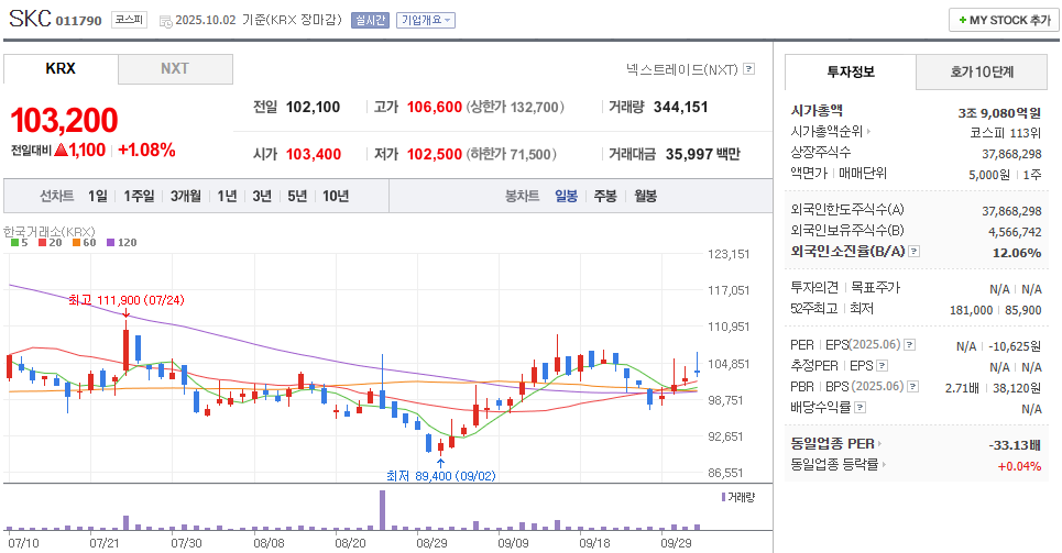 유리기판 대장주 SKC