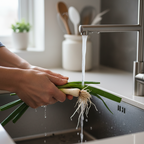 쪽파 뿌리부터 잎까지 완벽하게 손질하는 비법