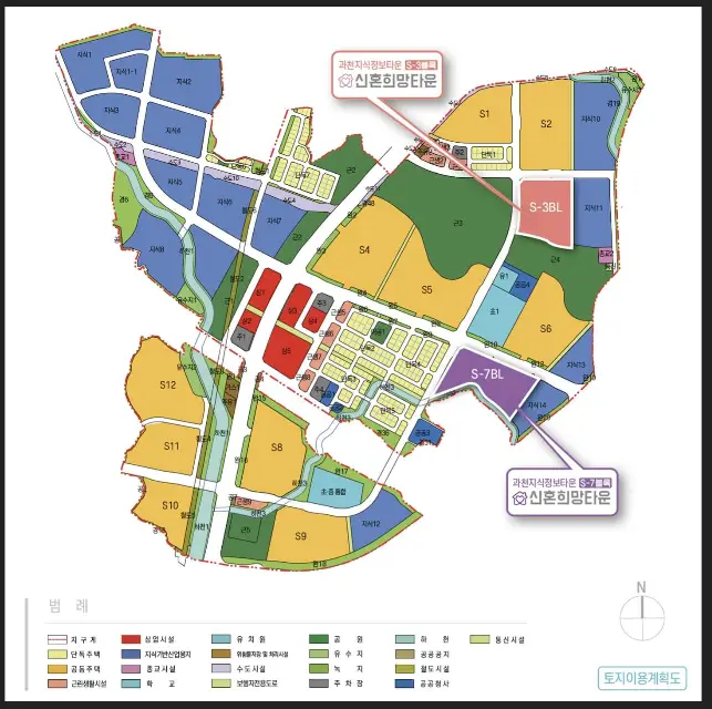 토지이용계획도