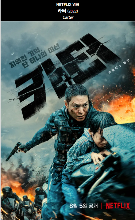 카터(2022) 넷플릭스 영화 포스터
