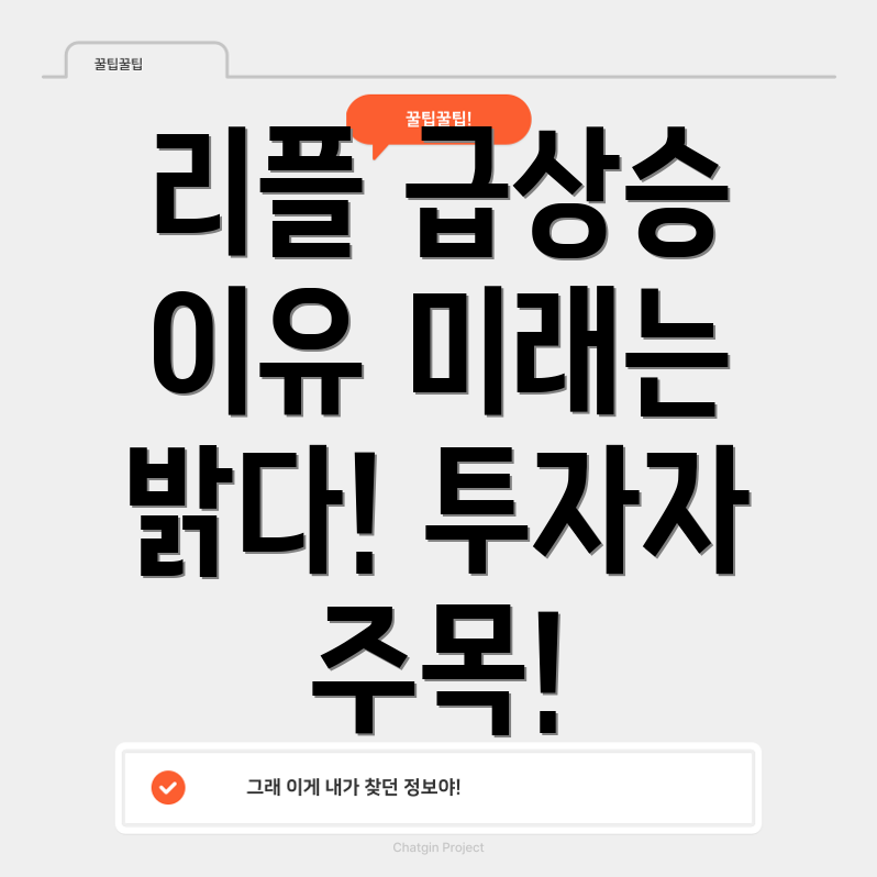 리플의 미래 전망