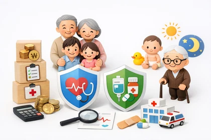 질병보험 보험료 산정 기준과 연령 보장 범위 설명19