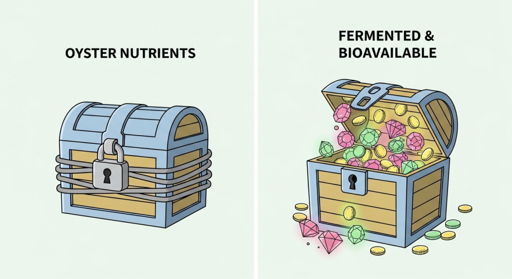 유산균 발효 굴 추출물