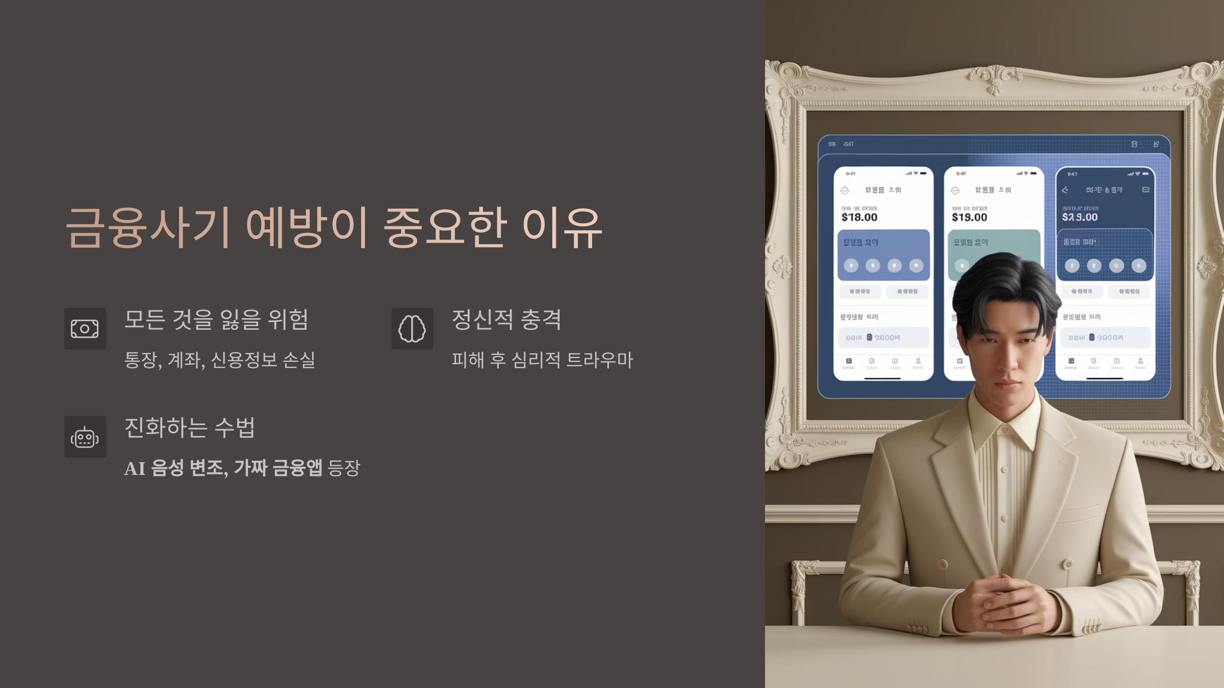 금융사기 예방의 중요성