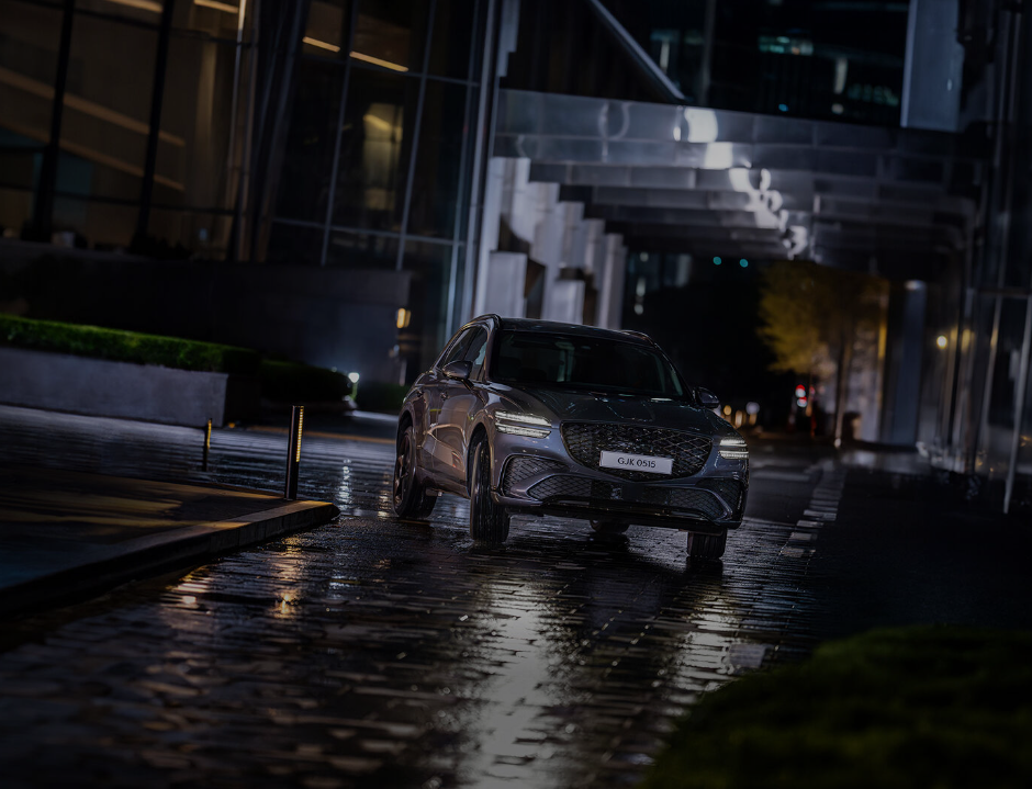 제네시스 gv70 전면 외관