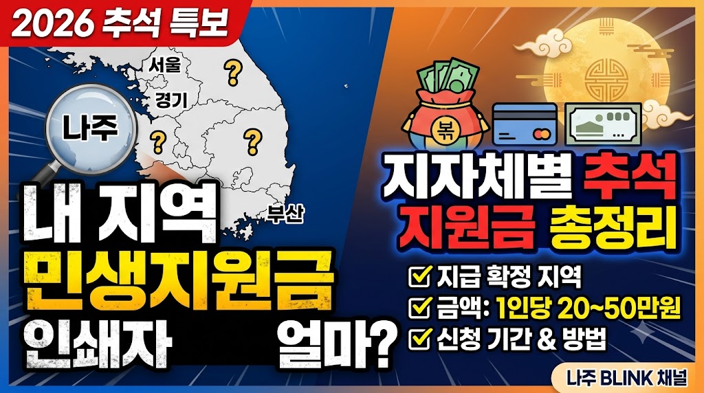내 지역 민생지원금 이미지