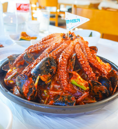 만석찜가 대표 메뉴