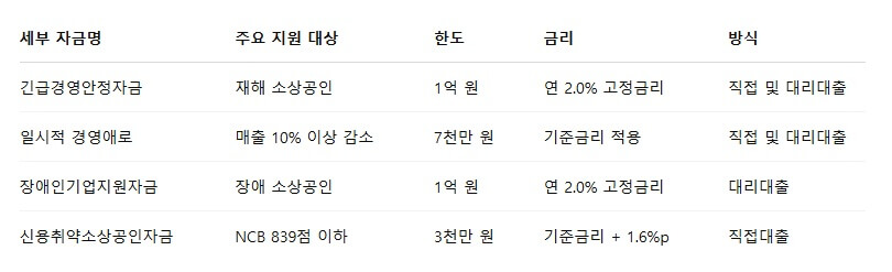 2025년 소상공인 정책자금 총정리｜대출 조건부터 신청 방법까지