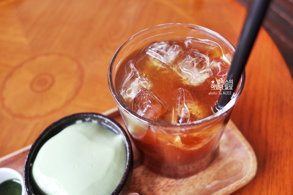 말차 판나코타, 가배도 송파 교토에 온 것 같은 분위기 송리단길 카페