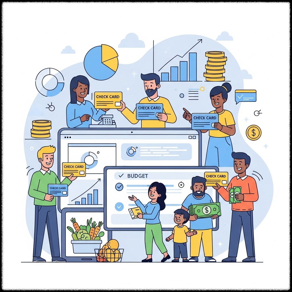 무실적 체크카드 관련 이미지