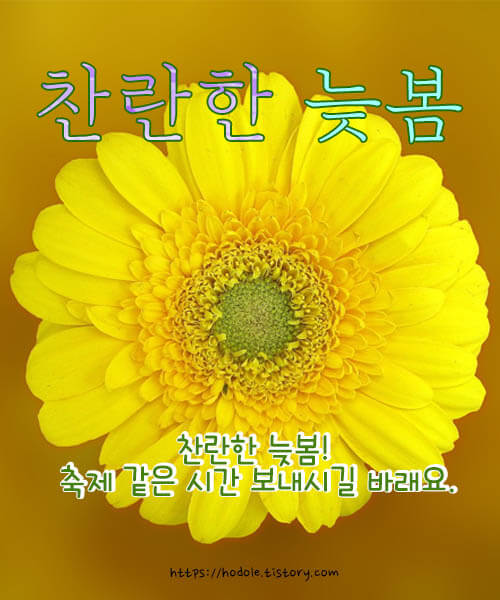 찬란한-늦봄