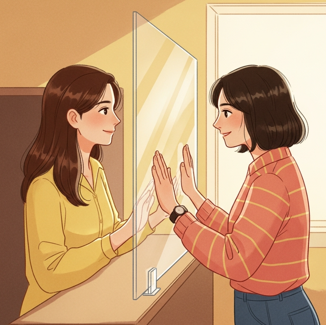 거울을 깨지 않고 나를 마주하기