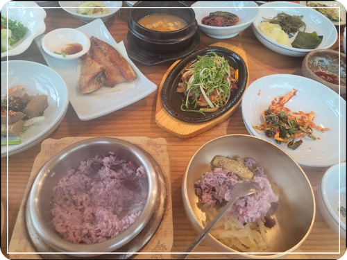 지리산 바우덕이 한정식 가격