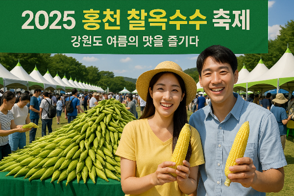 2025 홍천 찰옥수수 축제 ❘ 강원도 여름의 맛을 즐기다