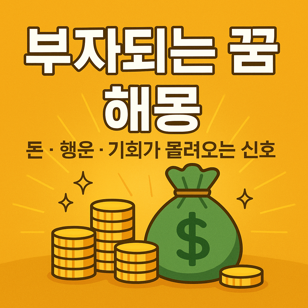 부자되는 꿈 해몽