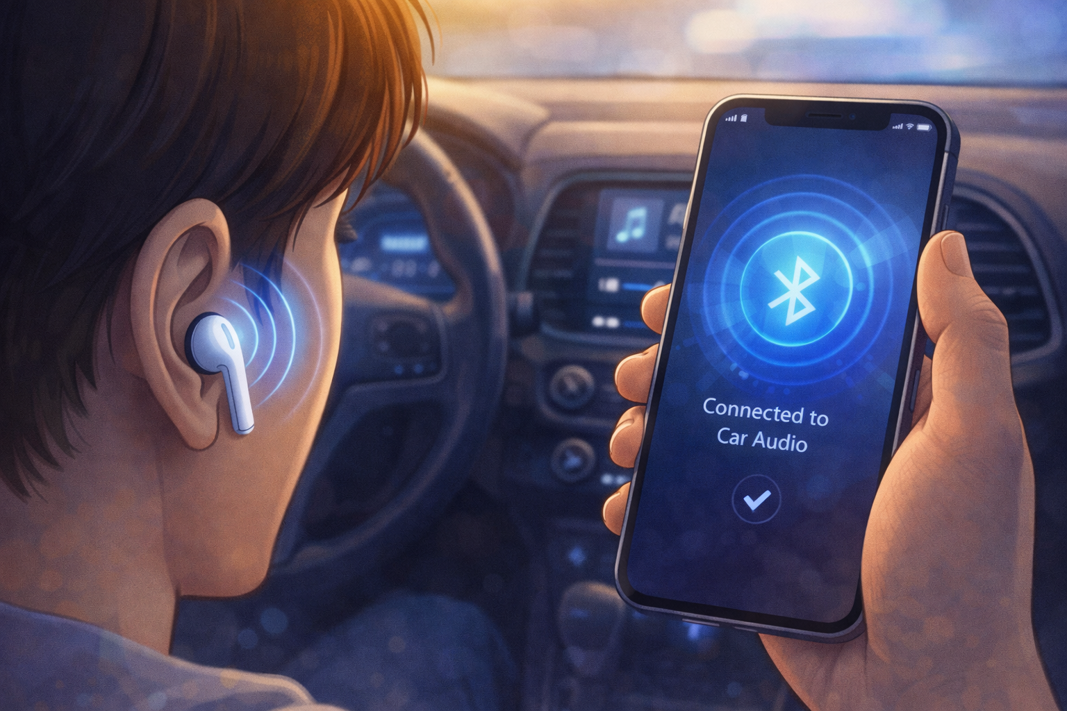 블루투스는 어떻게 선 없이 연결될까?