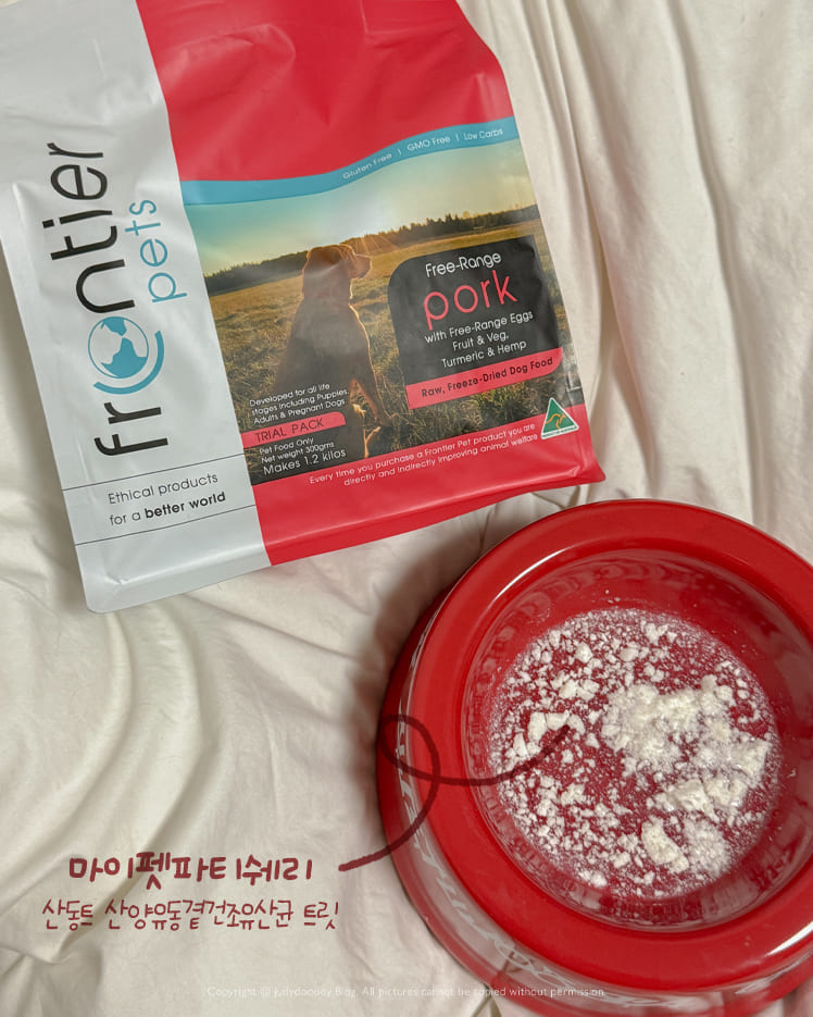 사료 주는 방법