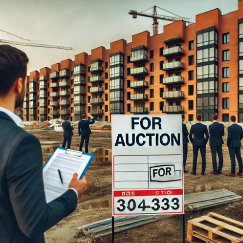 지역주택조합 해체 이후 나온 경매물건