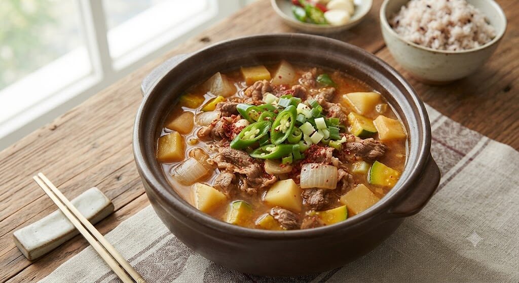 차돌 된장찌개