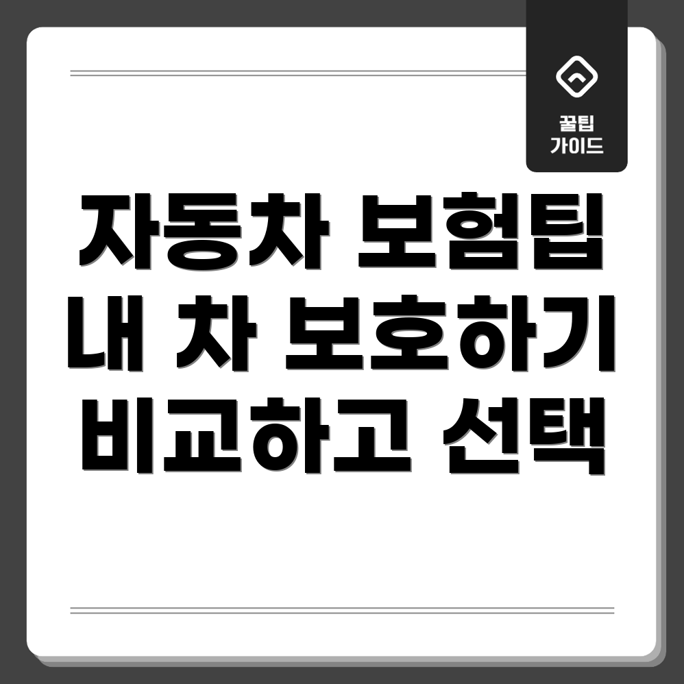 자동차 보험 보장