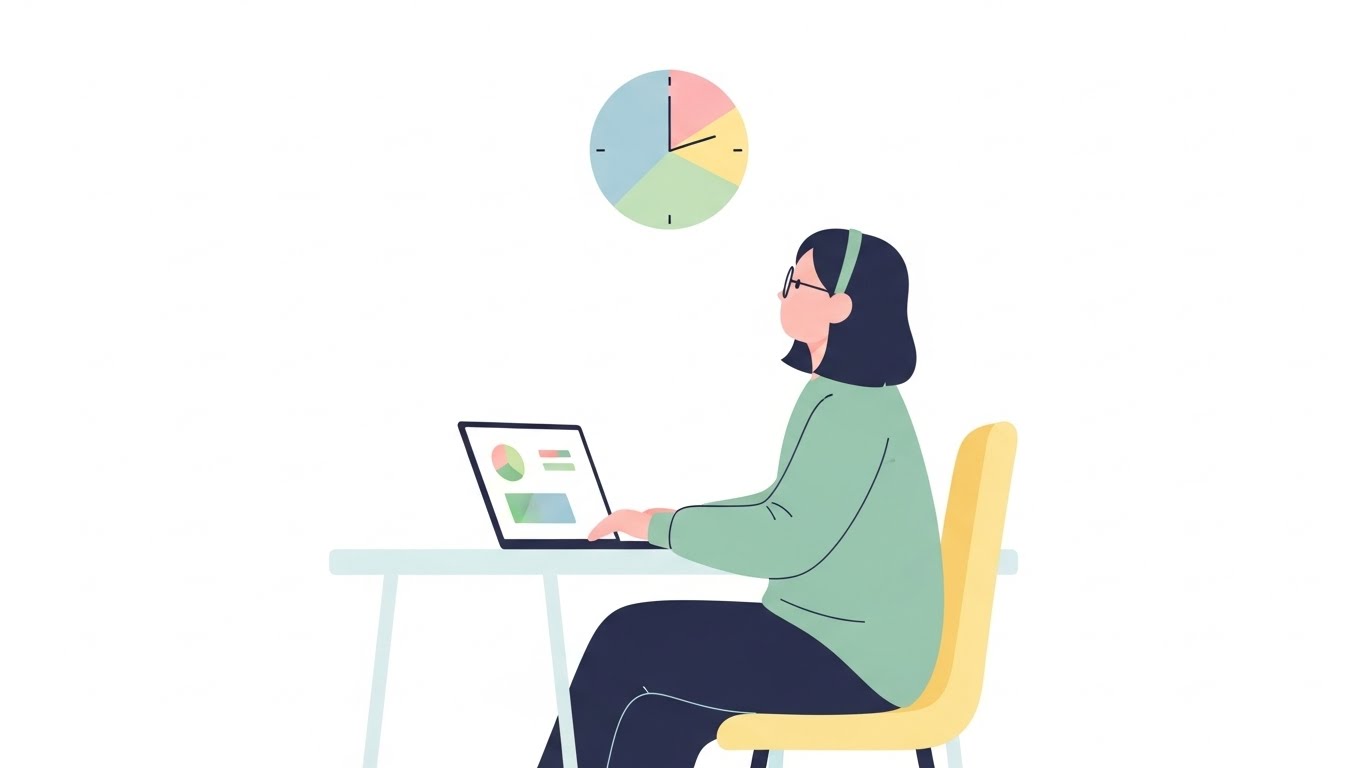 짧은 시간 투자로 부업을 운영하는 장면으로, 집에서하는부업은 루틴이 단순해야 합니다.