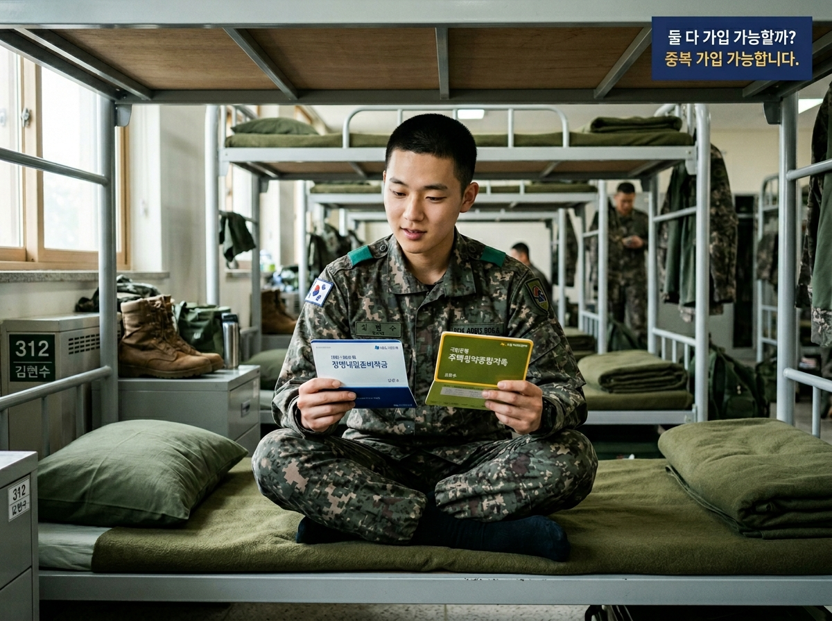 장병내일준비적금 군인공제회 중복 가입 비교 2026