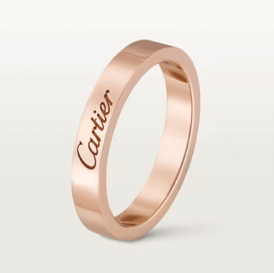 까르띠에 반지 : C 드 까르띠에 웨딩 밴드
