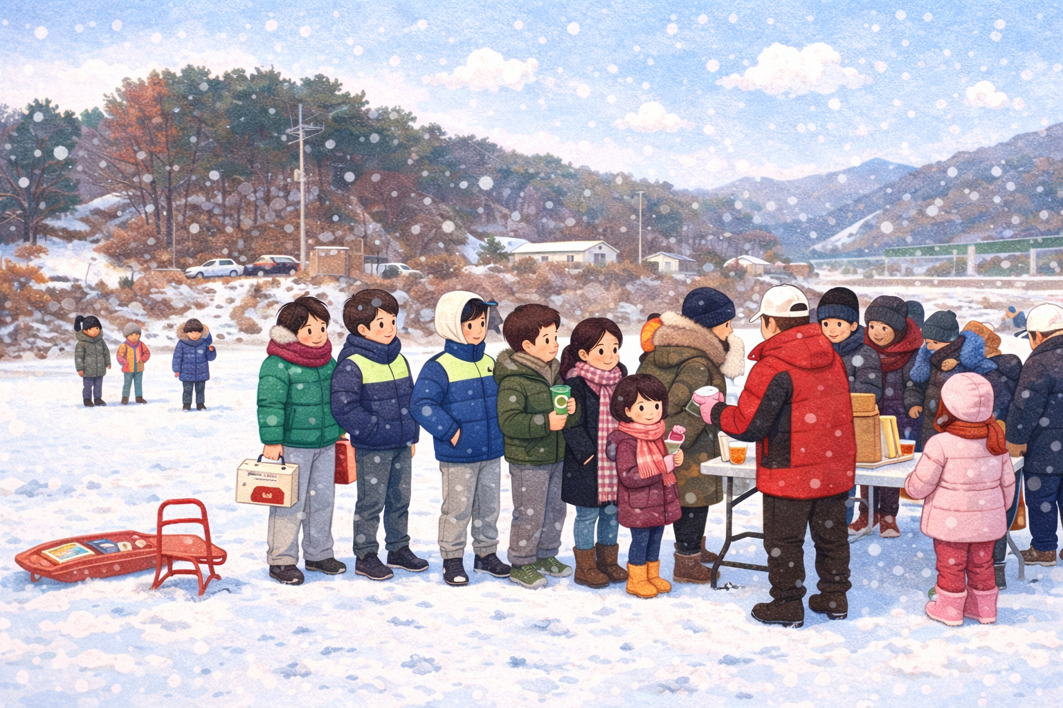 안동 암산얼음축제