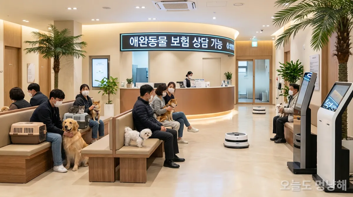 2026년 펫보험 제도 변화와 병원 대기실 모습