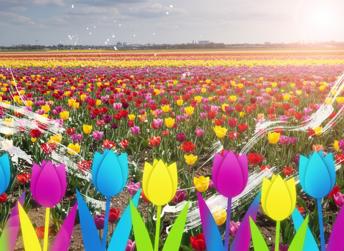 네덜란드 튤립 축제 큐켄호프 예약